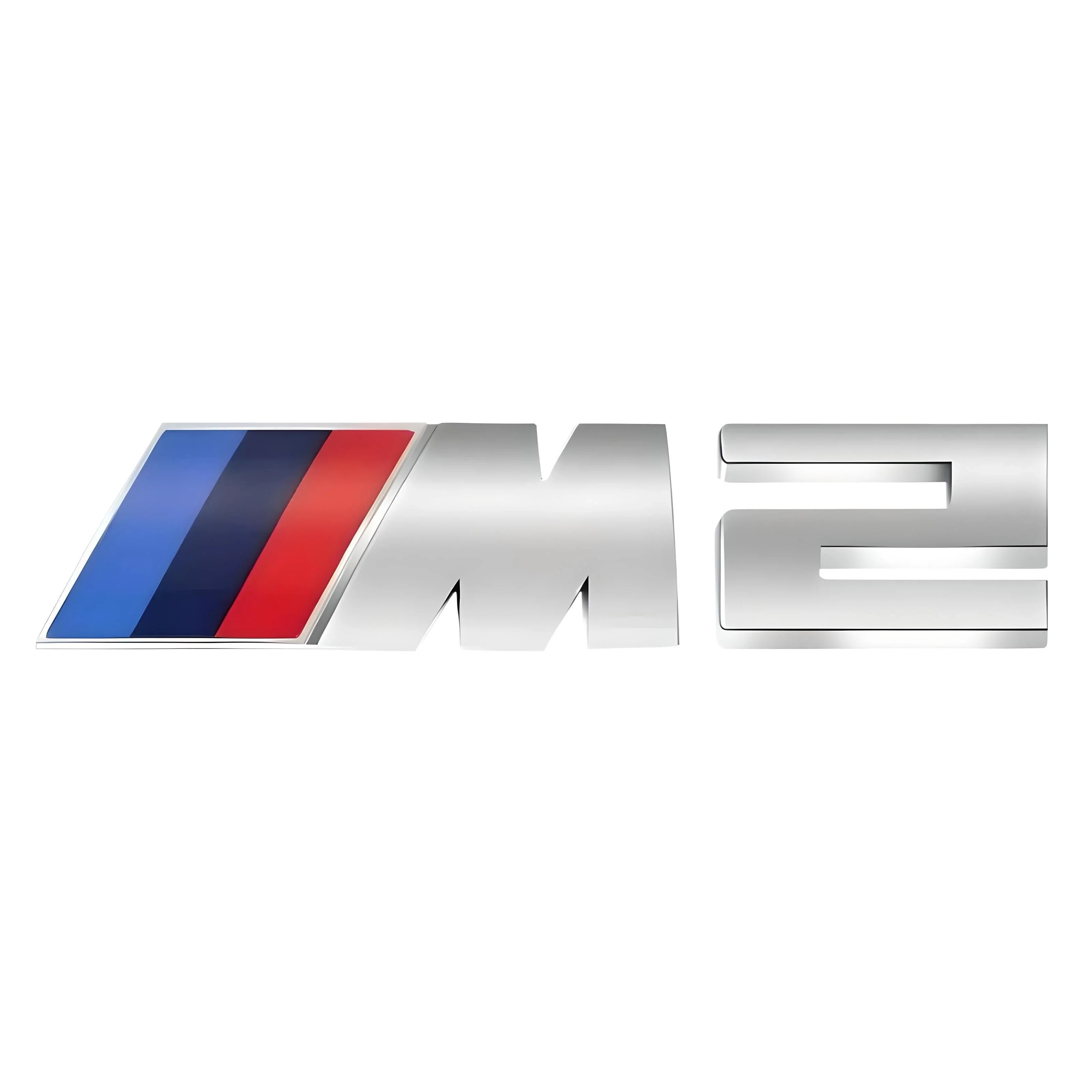 M2 Badge – Silver – Compatible with BMW M2 – Exterior