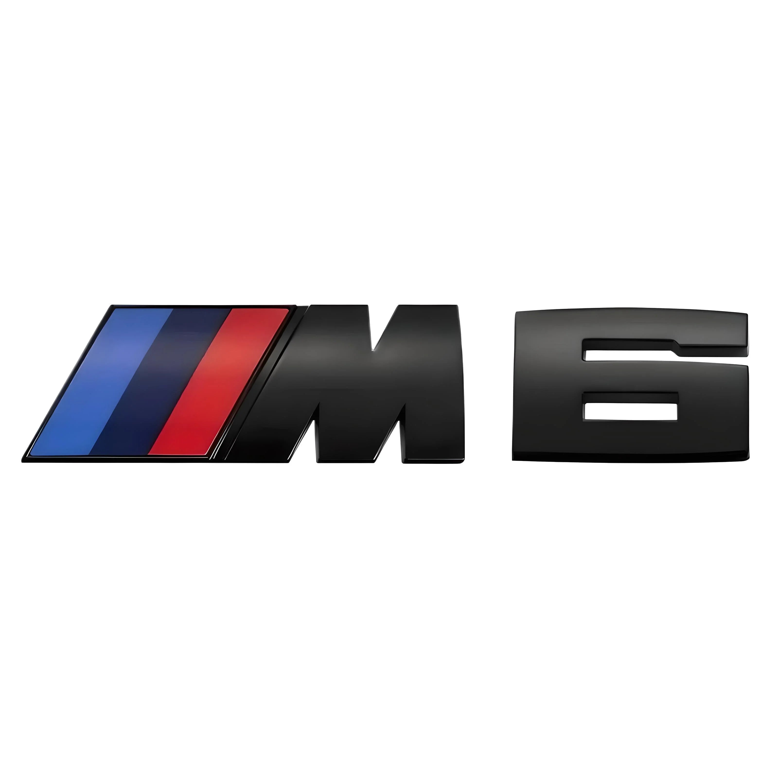 M6 Emblem – Black – Compatible with BMW M6 – Exterior