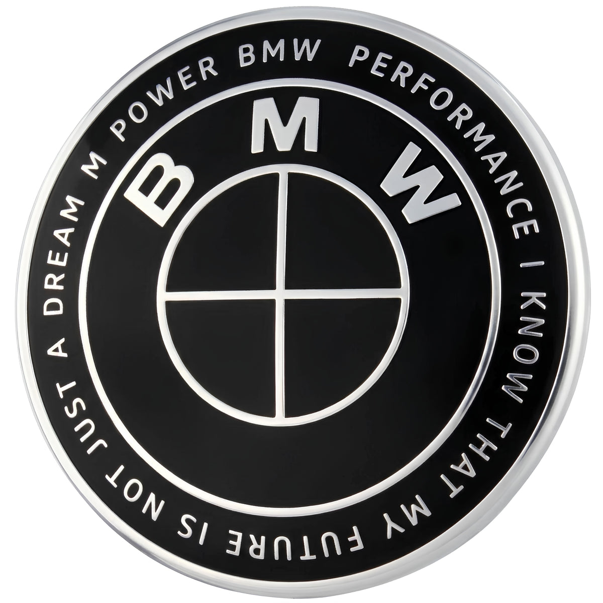 BMW Heritage Badge | Full Black