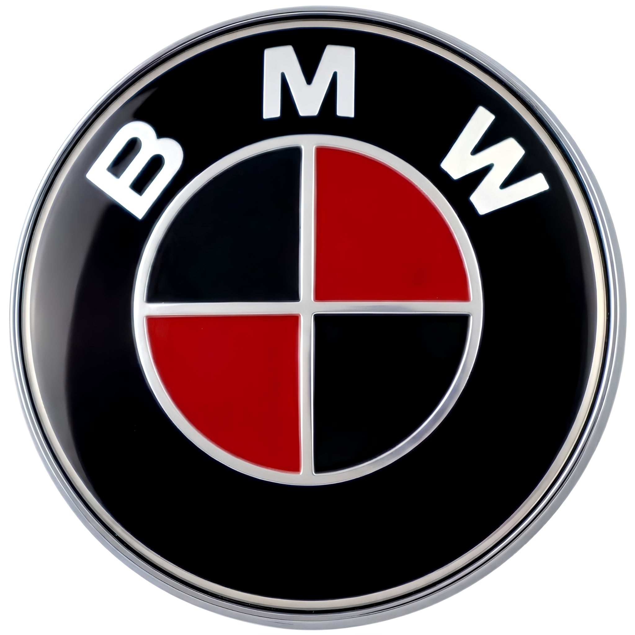 BMW Badge | Red & Black
