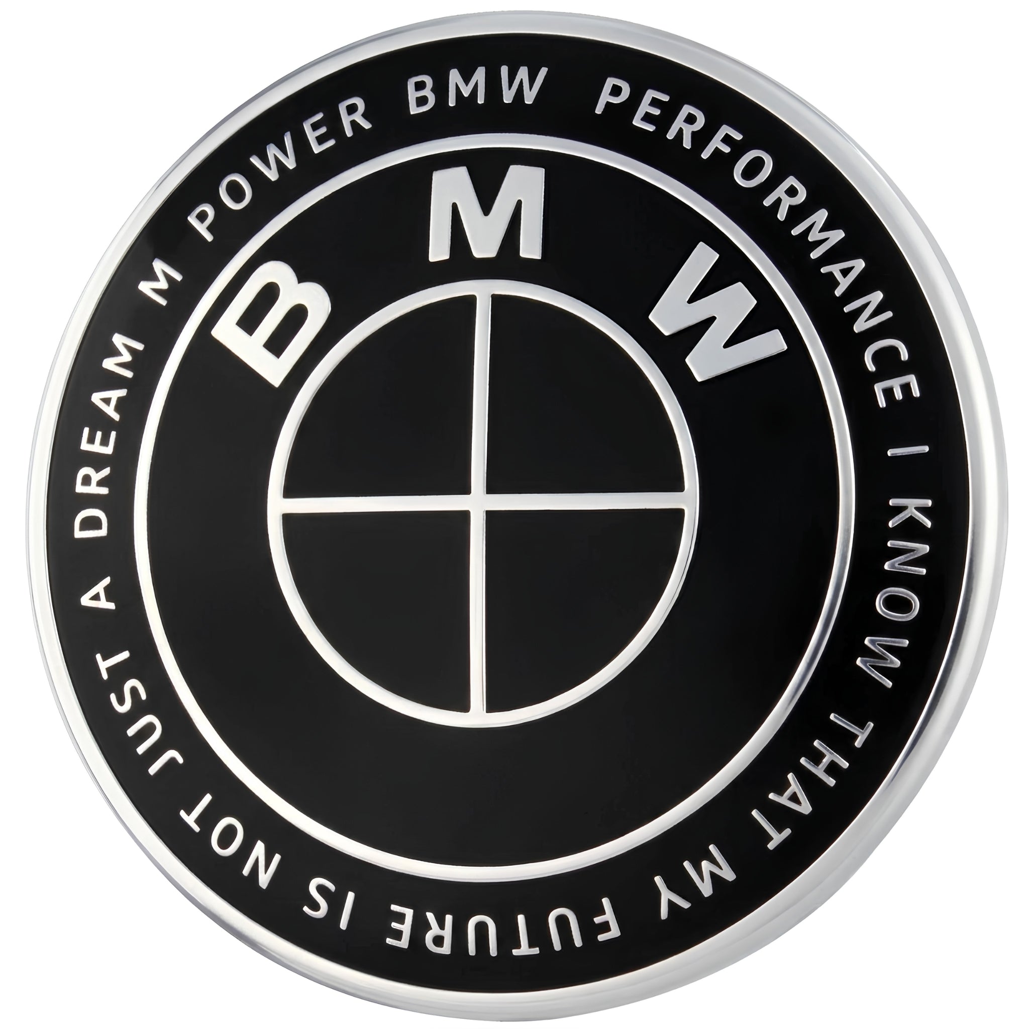 BMW Heritage Badge | Full Black