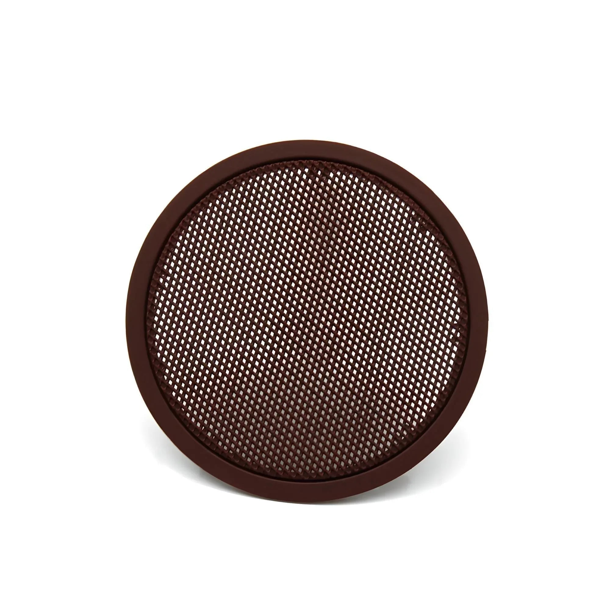 Speaker grille insert – Red Brown – Compatible with Tesla Model 3 – Front