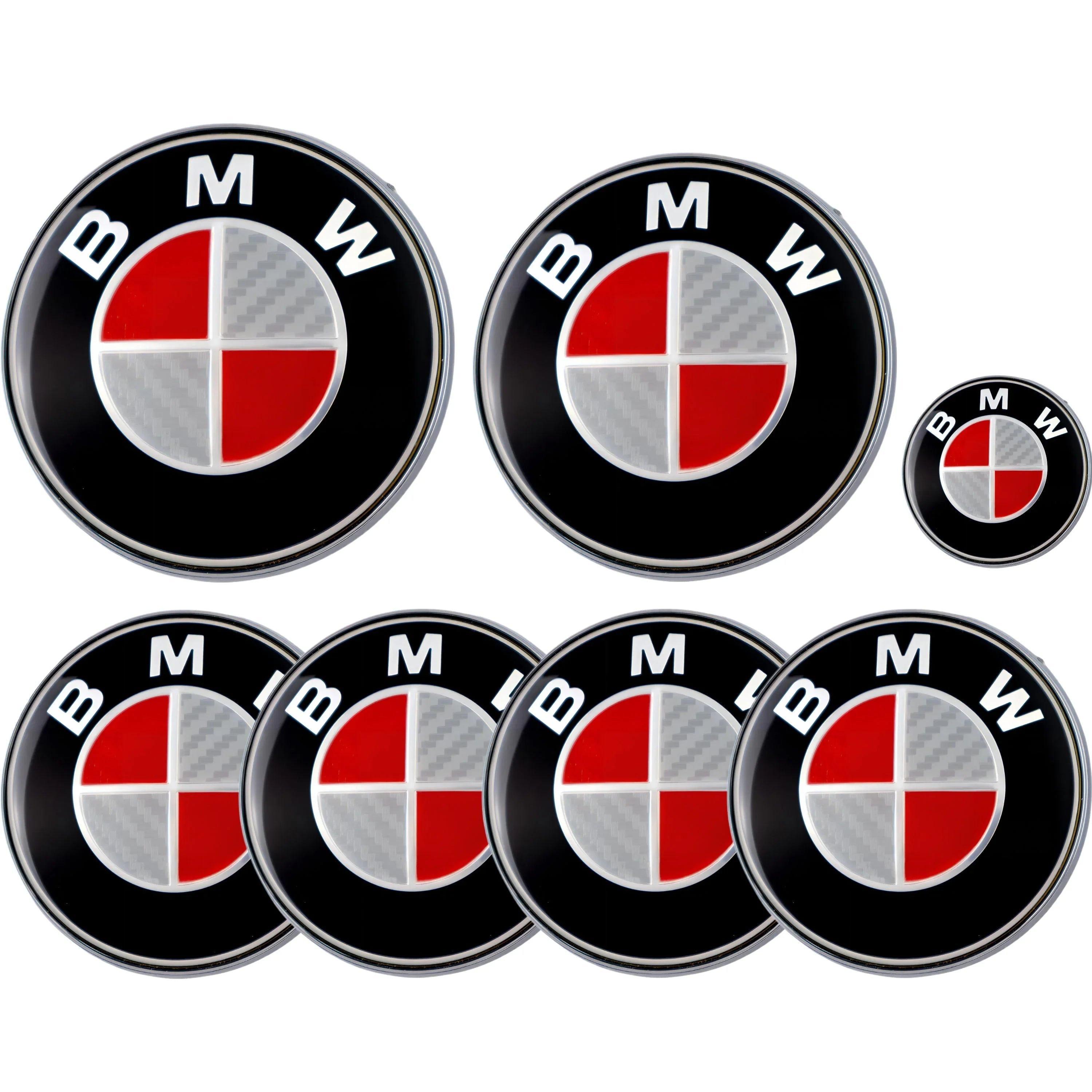 Emblem | Rot & Grau - BMW Kompatibel