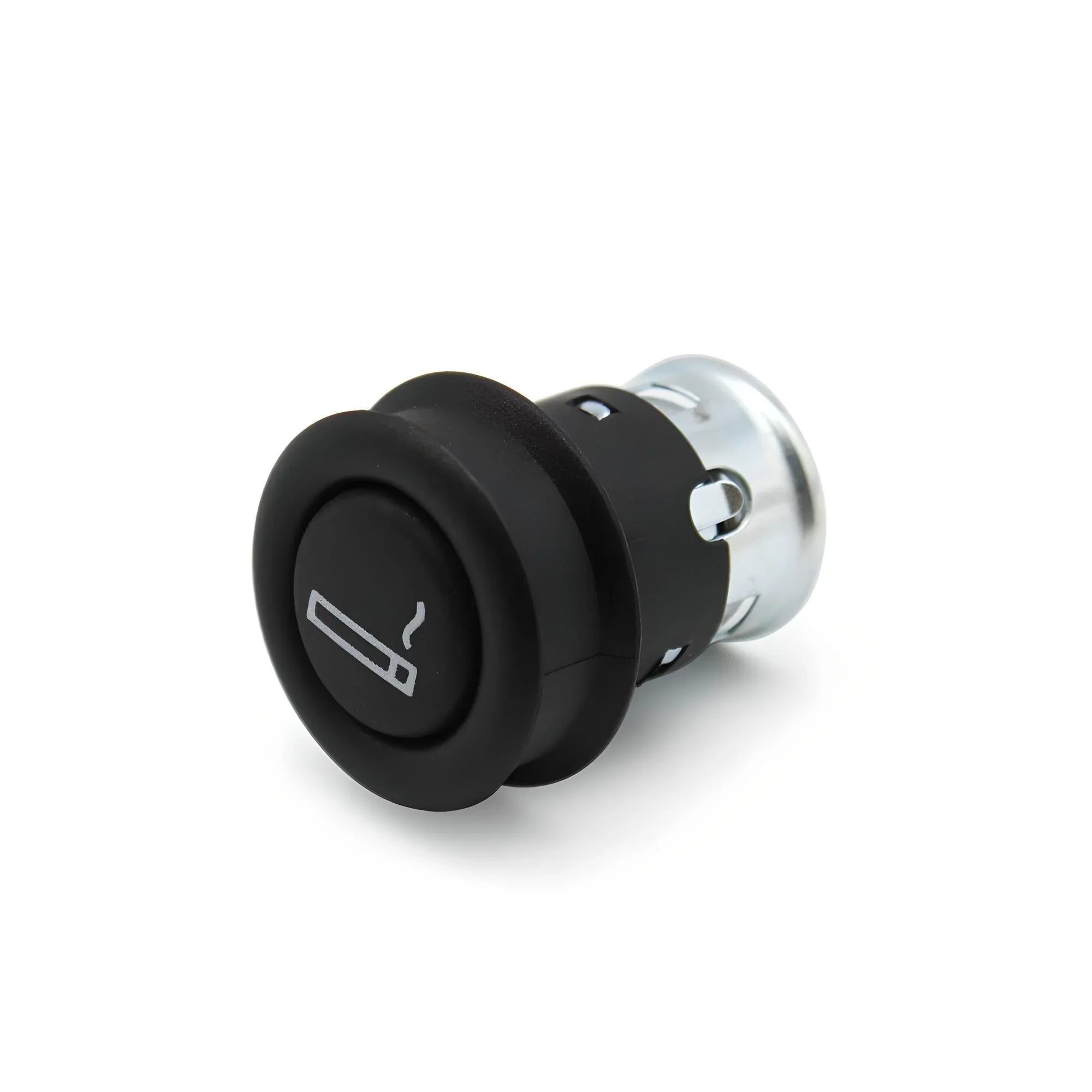 Cigarette Lighter – Black Finish – Compatible with BMW E30 – Interior