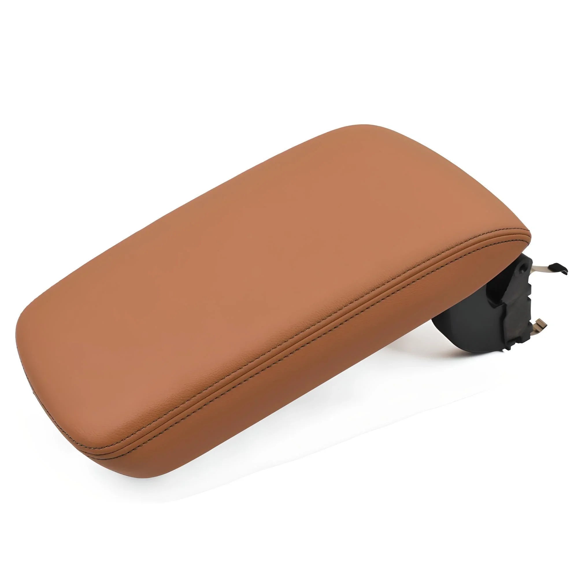 BMW Center Console Armrest – Brown Leather – Compatible with BMW F30 F31 – Interior Front