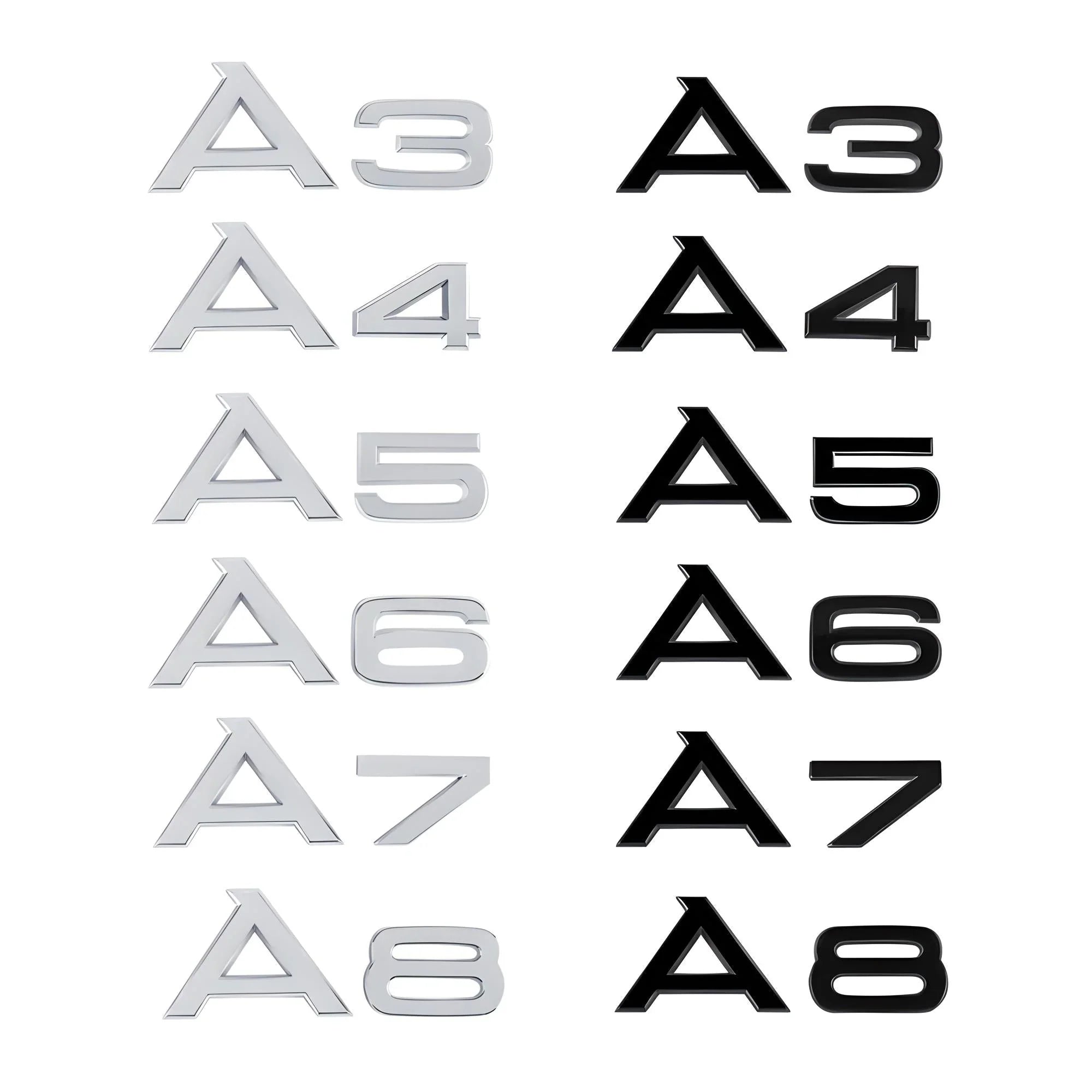 Audi Modellabzeichen