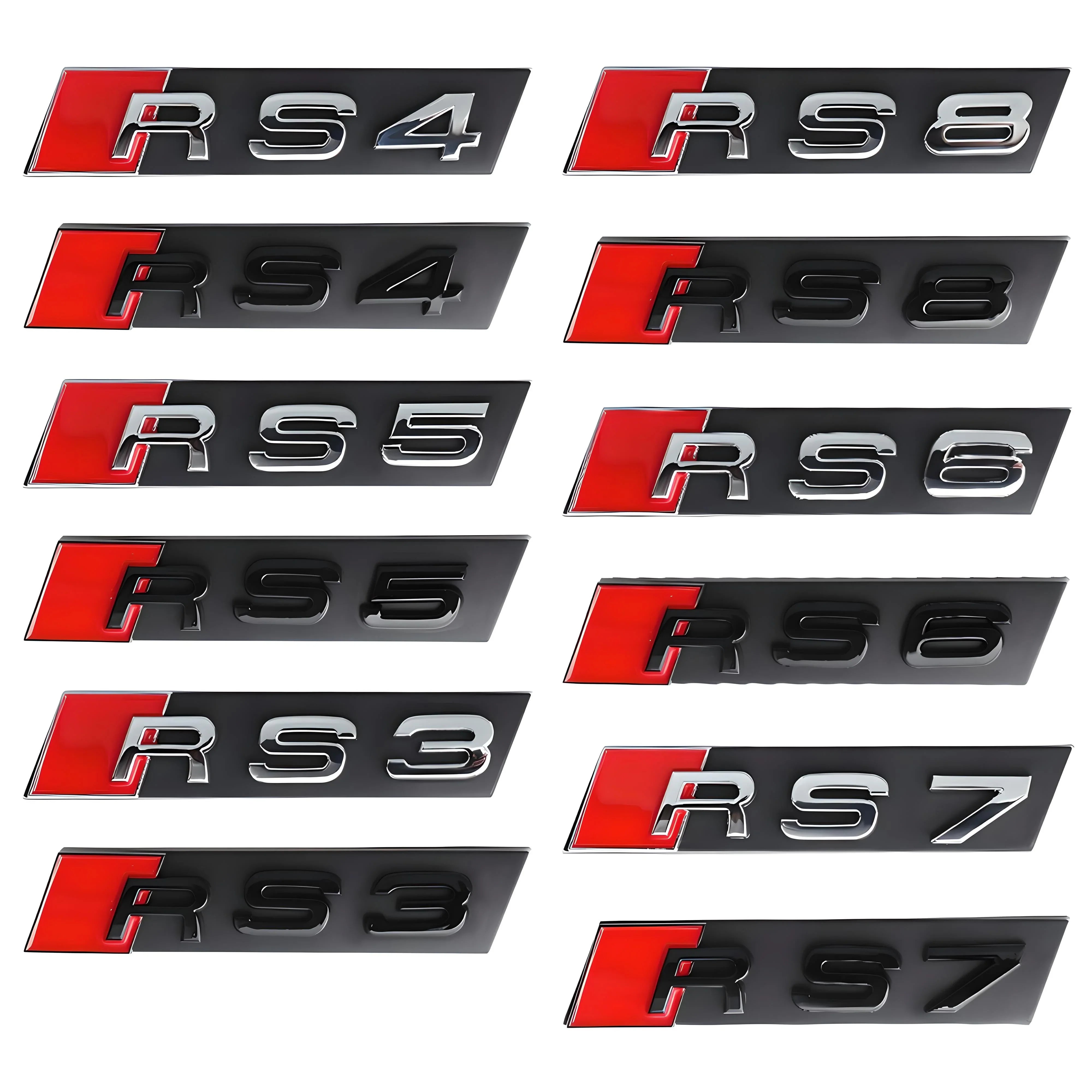 Audi Frontgrill-Abzeichen | RS-Modell