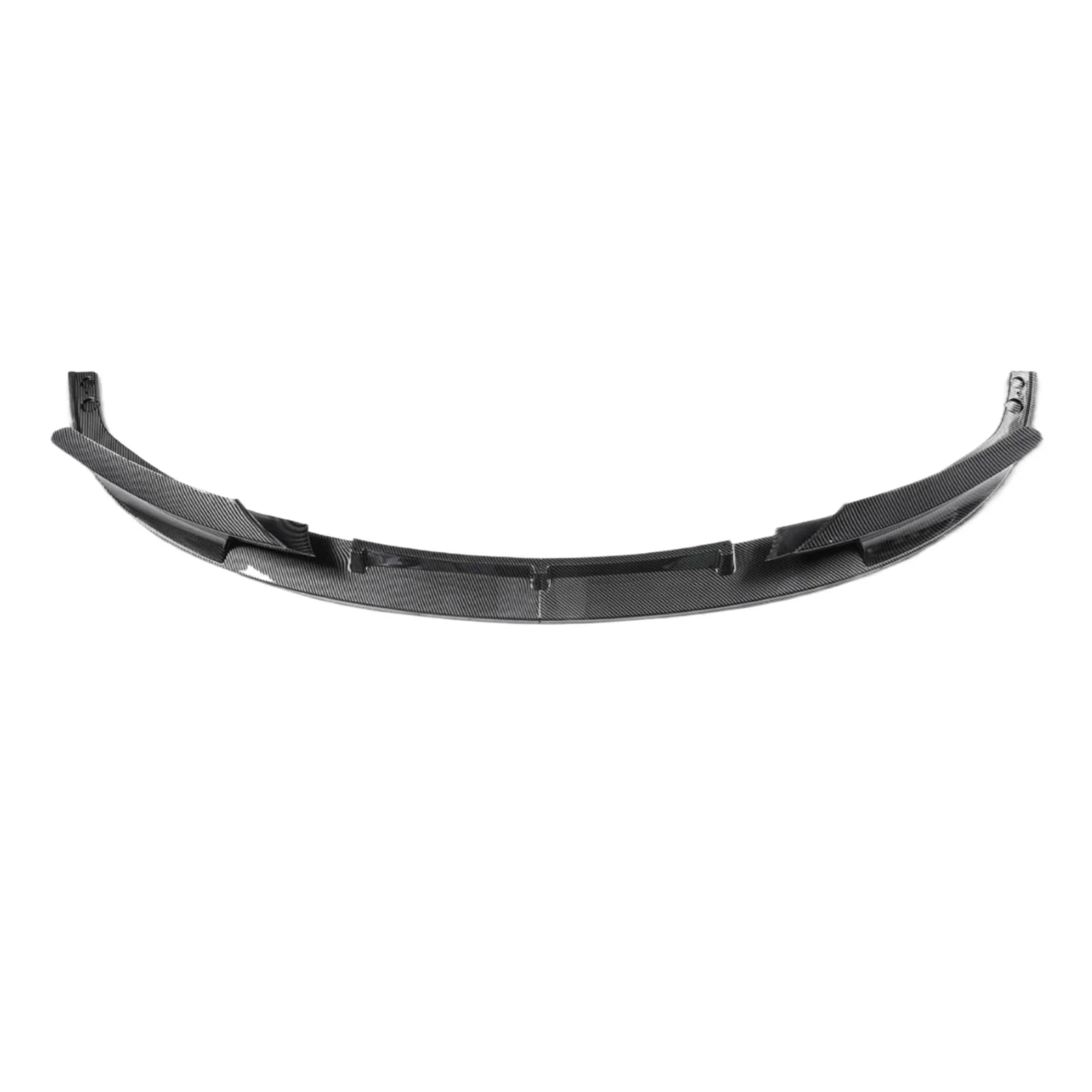 Carbon Fiber Front Lip Spoiler – Matte Black Finish – Compatible with BMW 3 Series F30 – Front Exterior