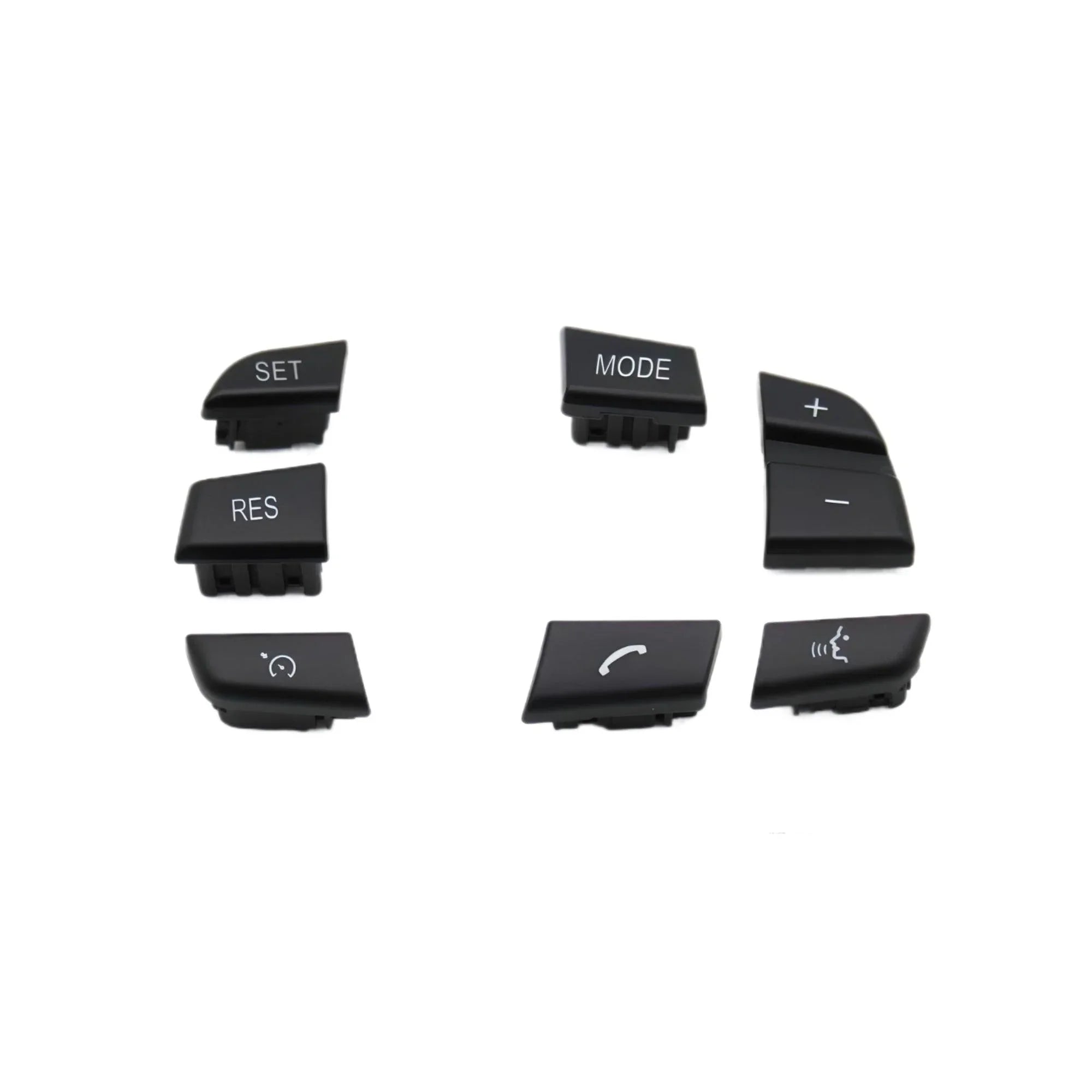 Steering Wheel Control Buttons – Black – Compatible with BMW F30 – Front