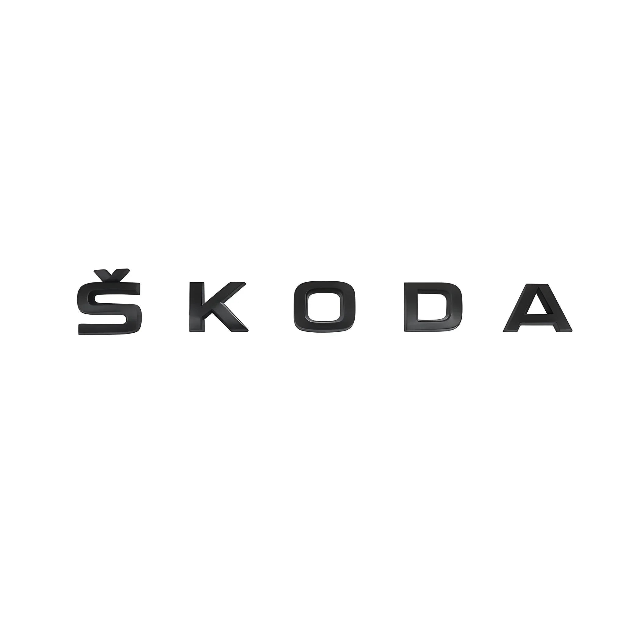 Skoda Emblem | White