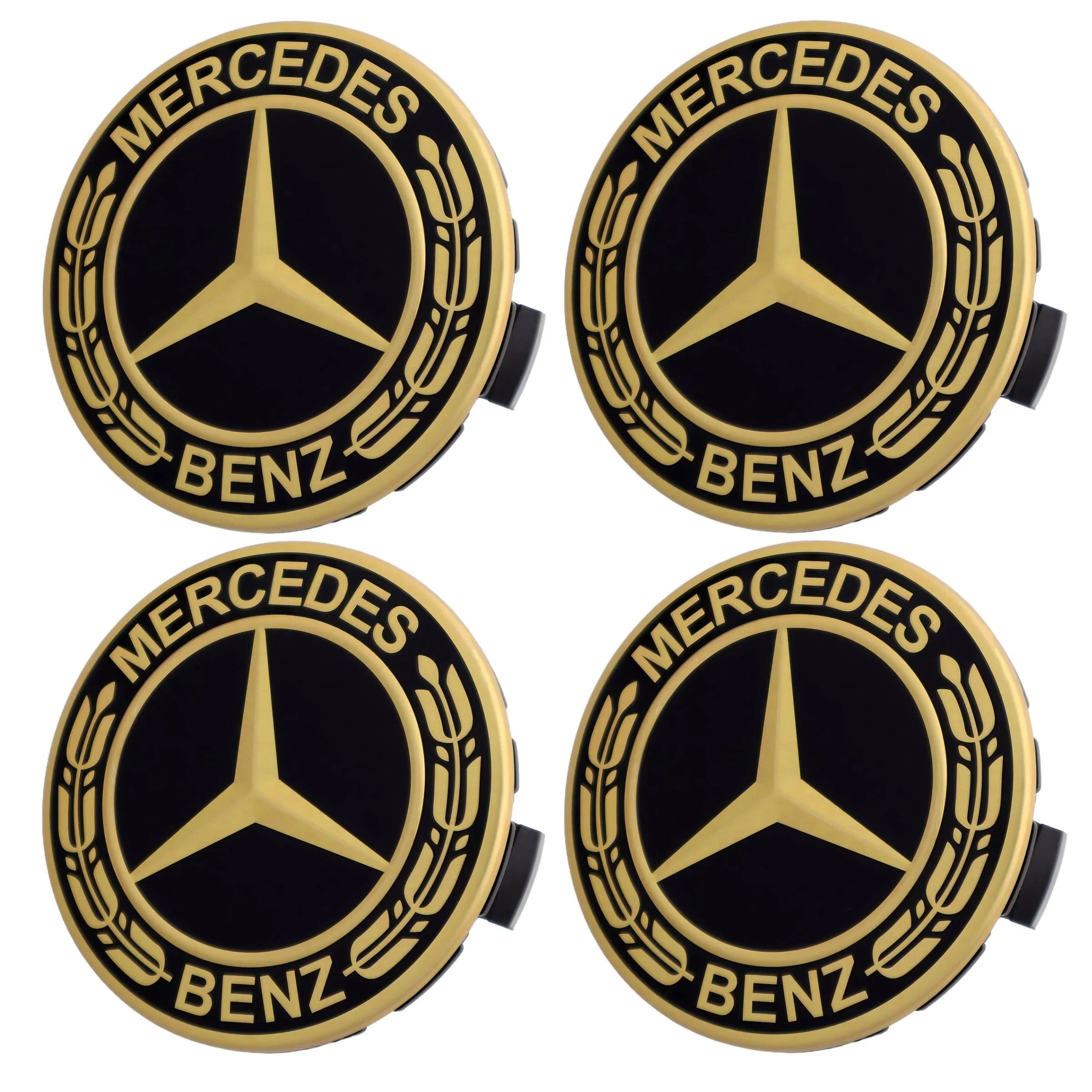 Mercedes Hub Caps | Shadow Gold - Aftermarket - cirevon