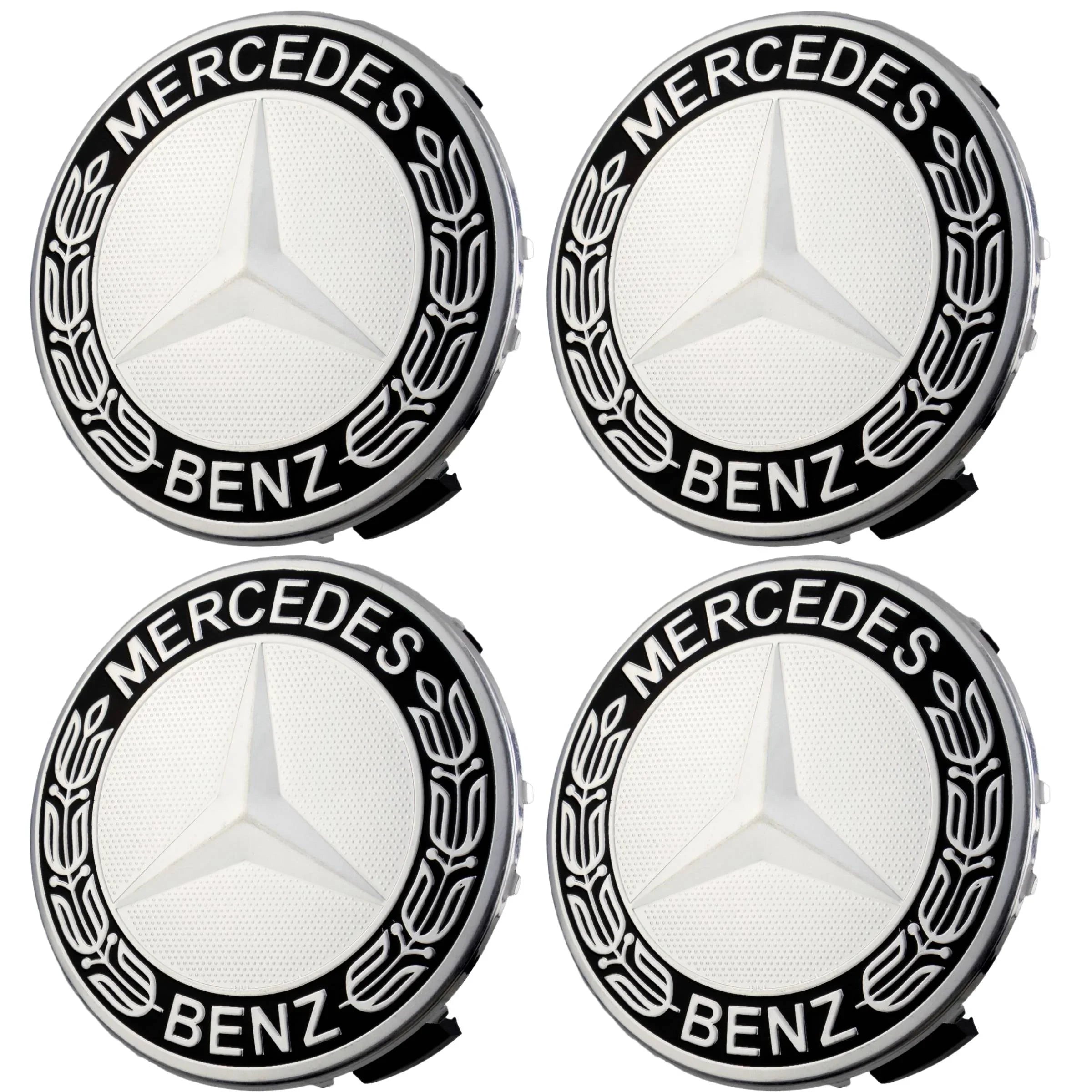 Mercedes Hub Caps | Shadow Platinum - Aftermarket - CIREVON