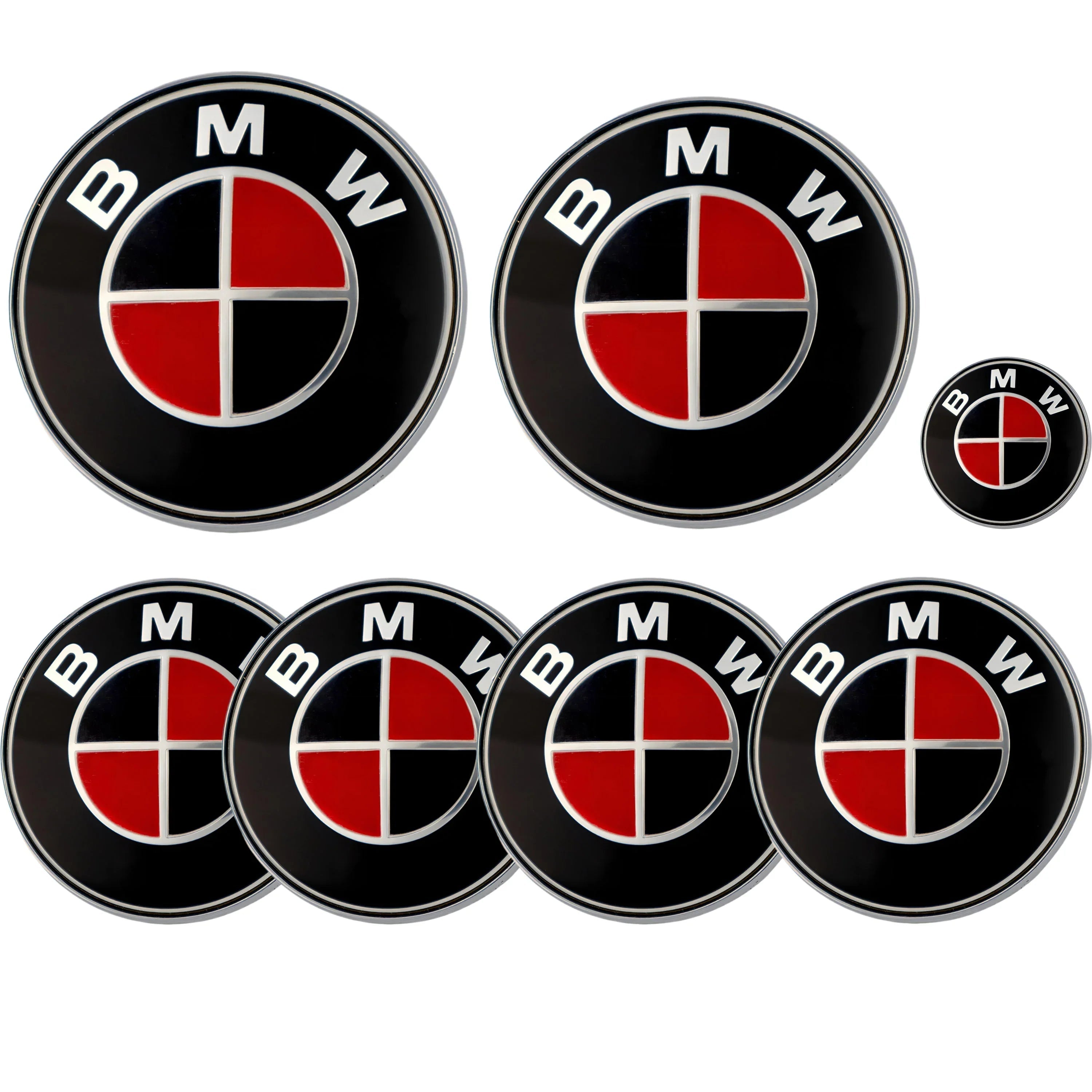 Emblem | Rot & Schwarz - BMW Kompatibel