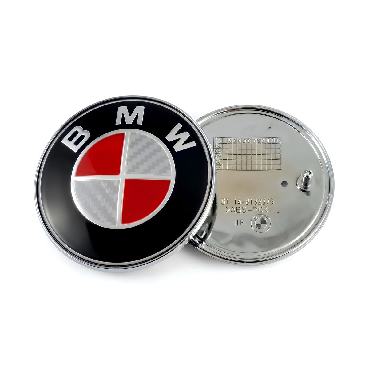 BMW Badge | Red & Grey