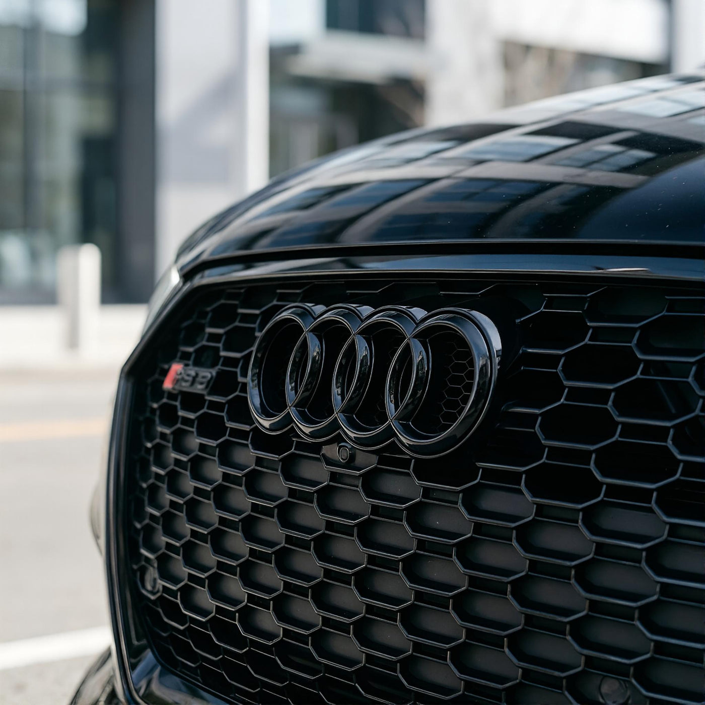 Audi Emblem | Gloss Black