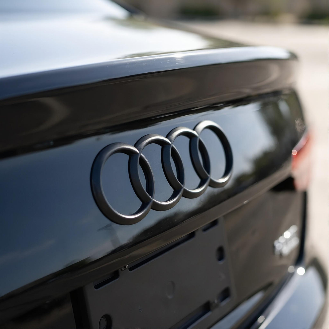 Audi Emblem | Matte Black