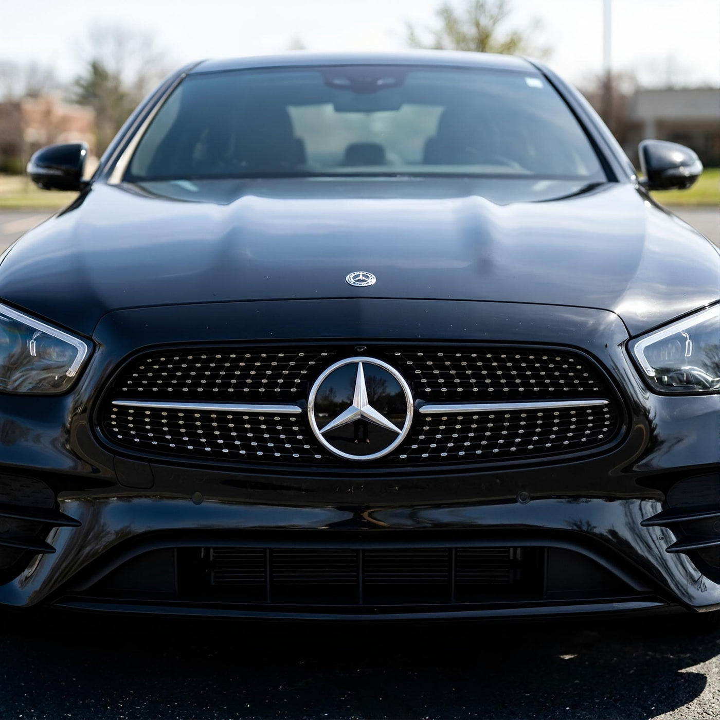 Mercedes Kühlergrill Emblem | Chrom - Erhöhter Stil