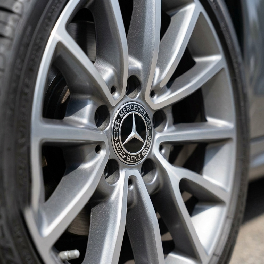 Mercedes Hub Caps | Classic Black