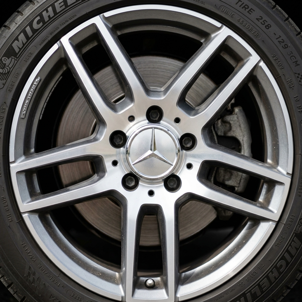 Mercedes Radkappen | Silber Chrom