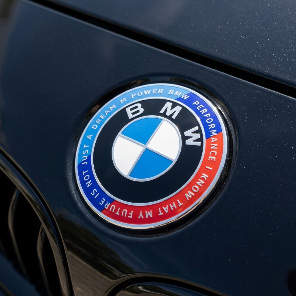 BMW Heritage Badge | Blue & Red