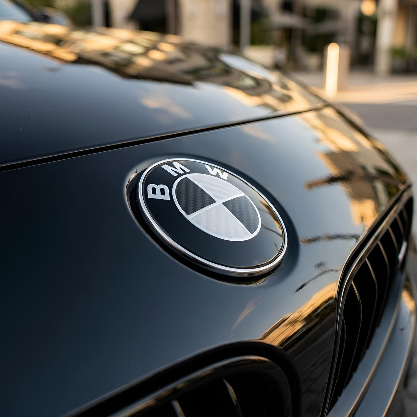 Emblem | Schwarz & Grau - BMW Kompatibel