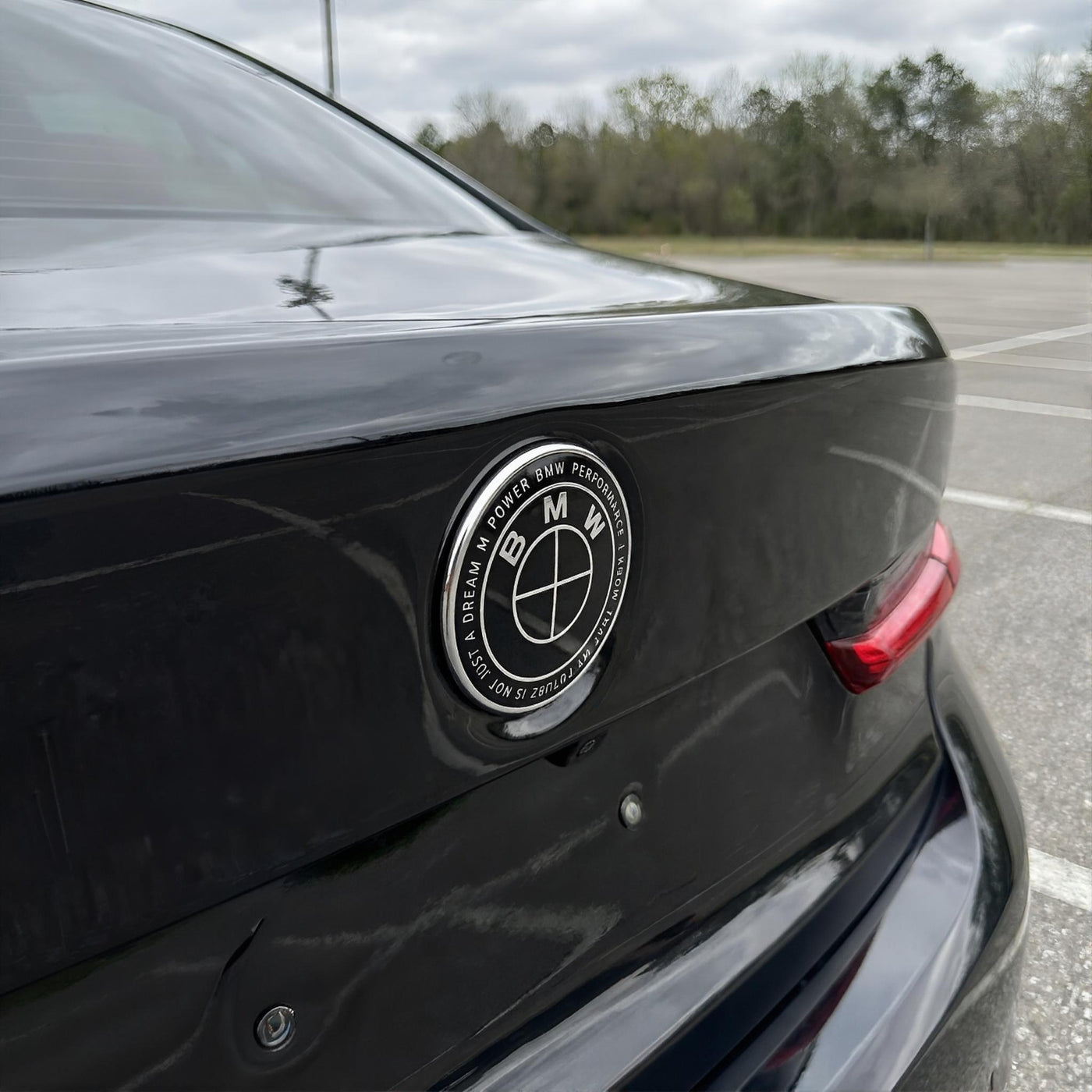 BMW Heritage Badge | Full Black