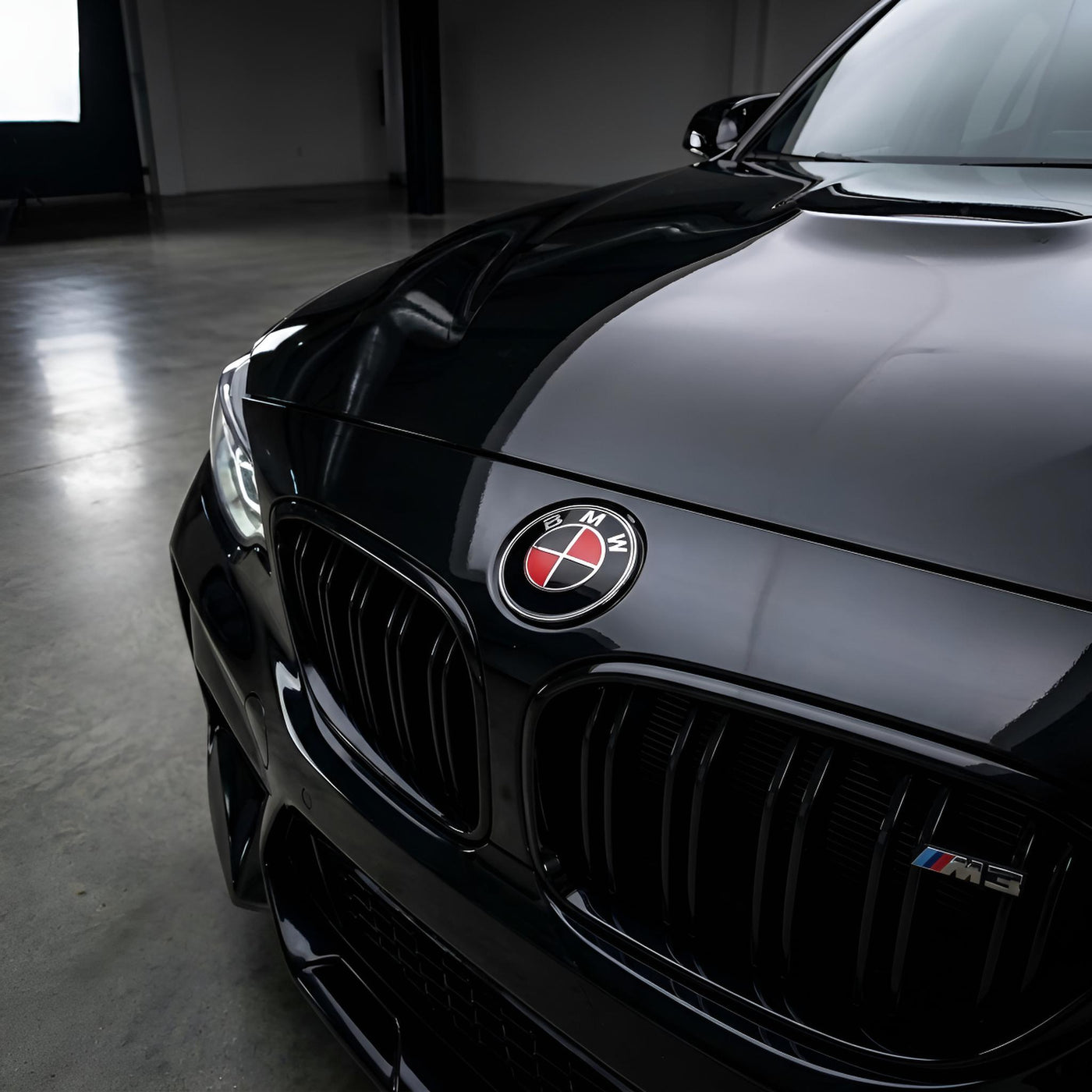 Emblem | Rot & Schwarz - BMW Kompatibel