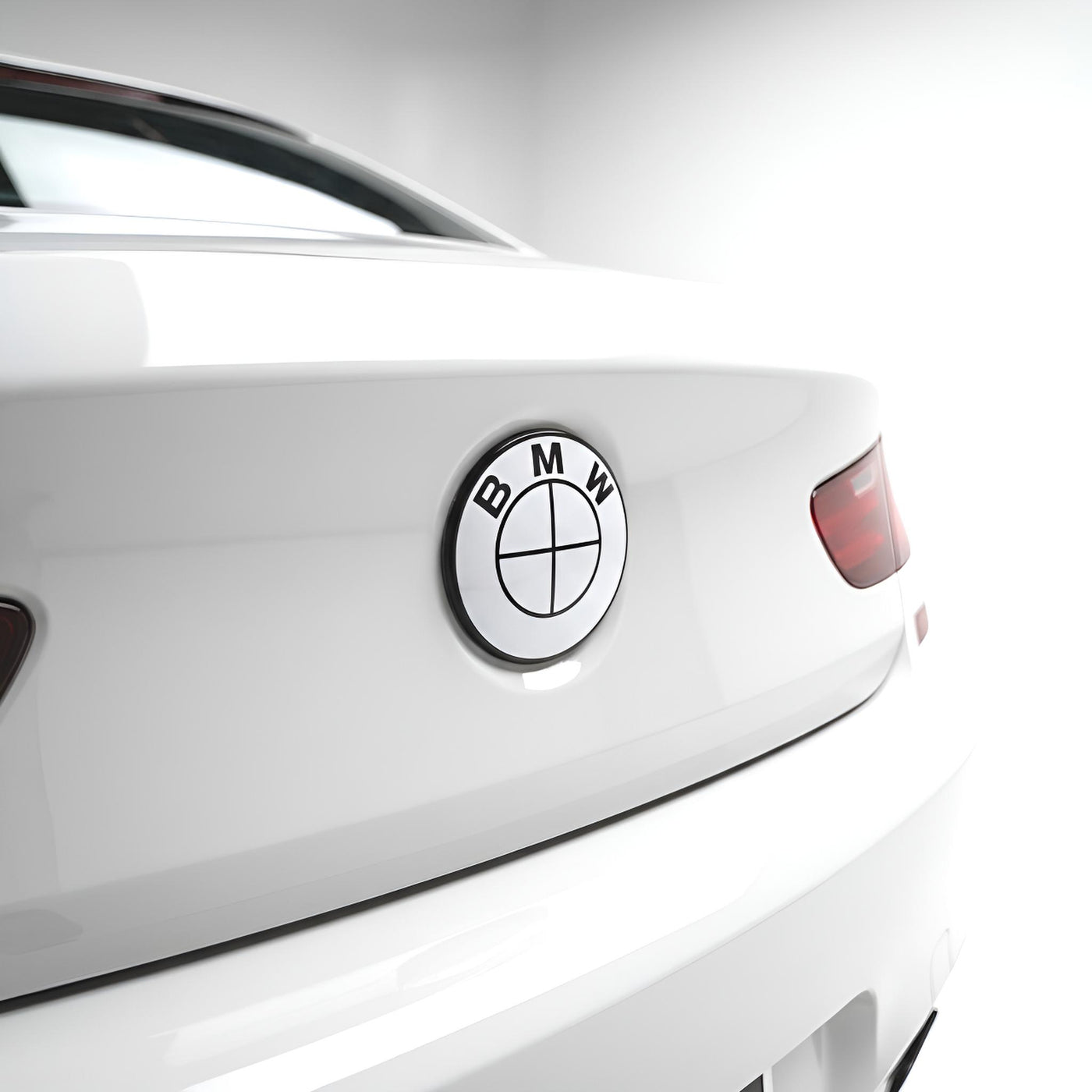 Emblem | Glänzendes Weiß - BMW Kompatibel