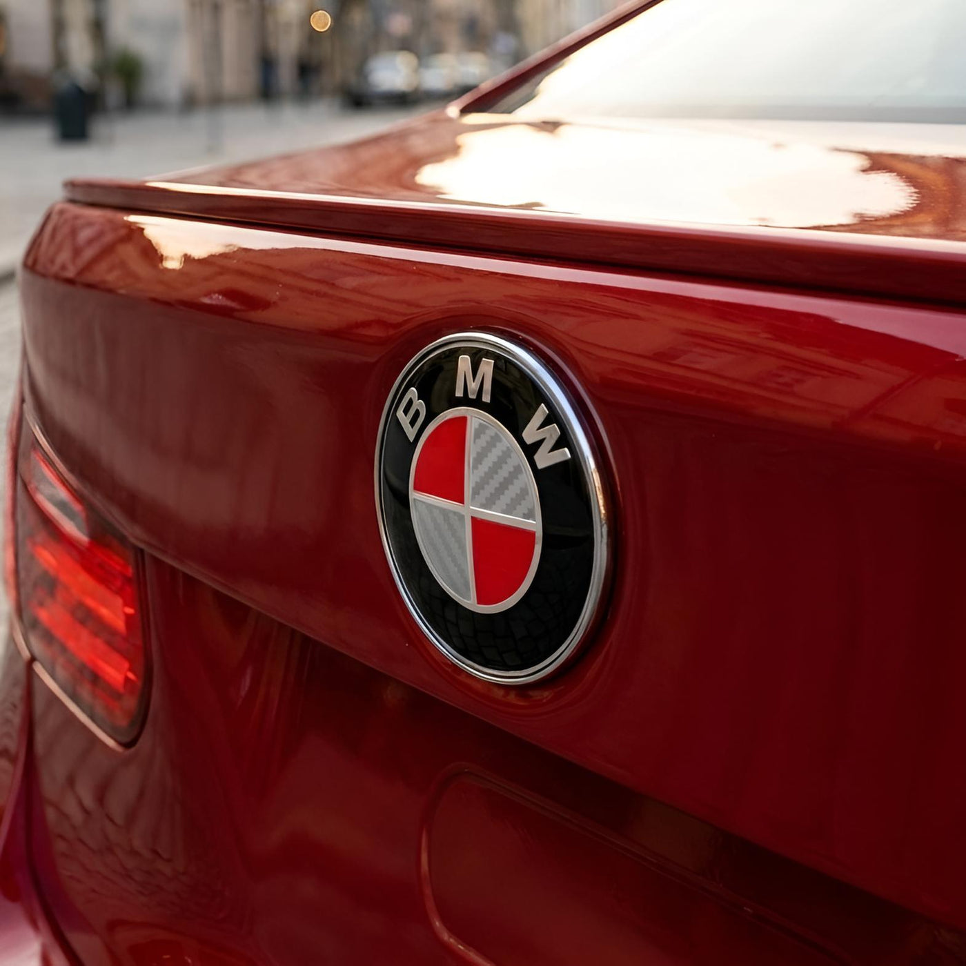 Emblem | Rot & Grau - BMW Kompatibel