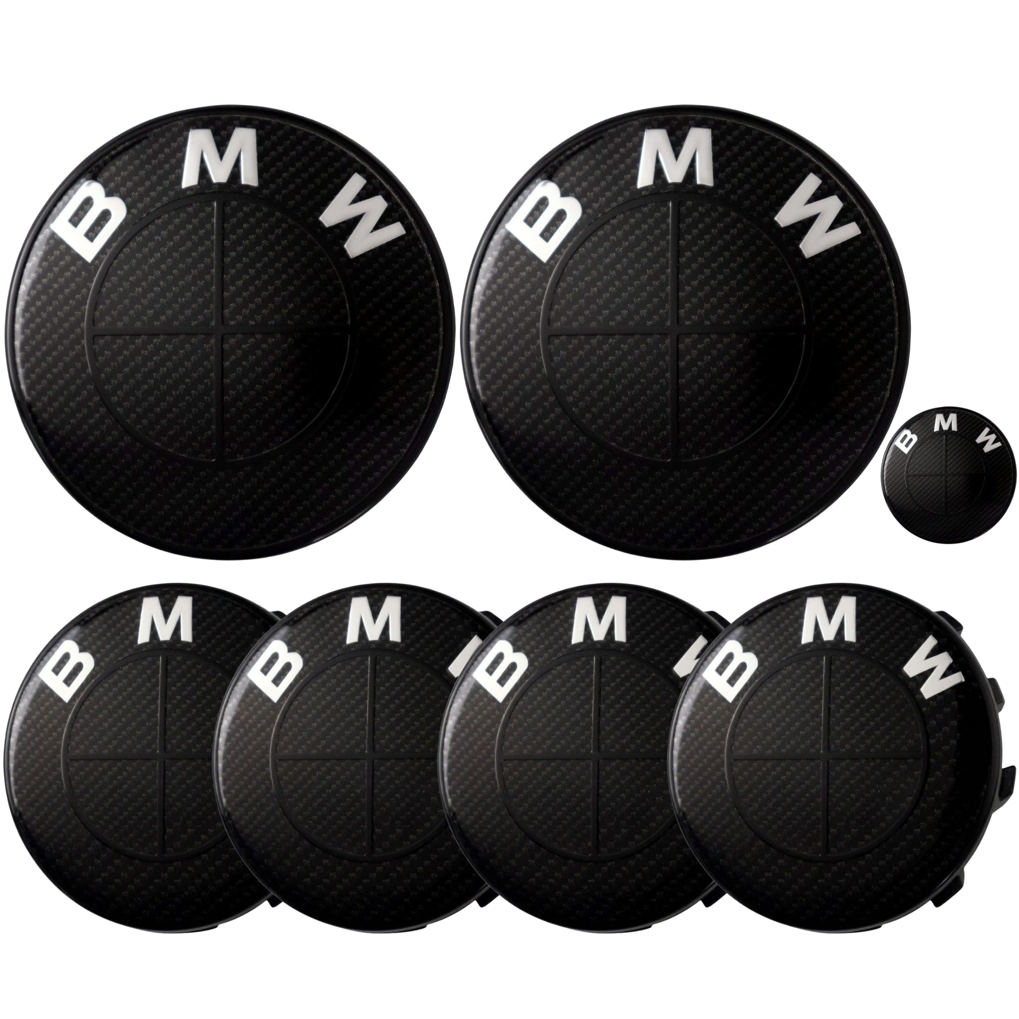 BMW Badge | Black Carbon