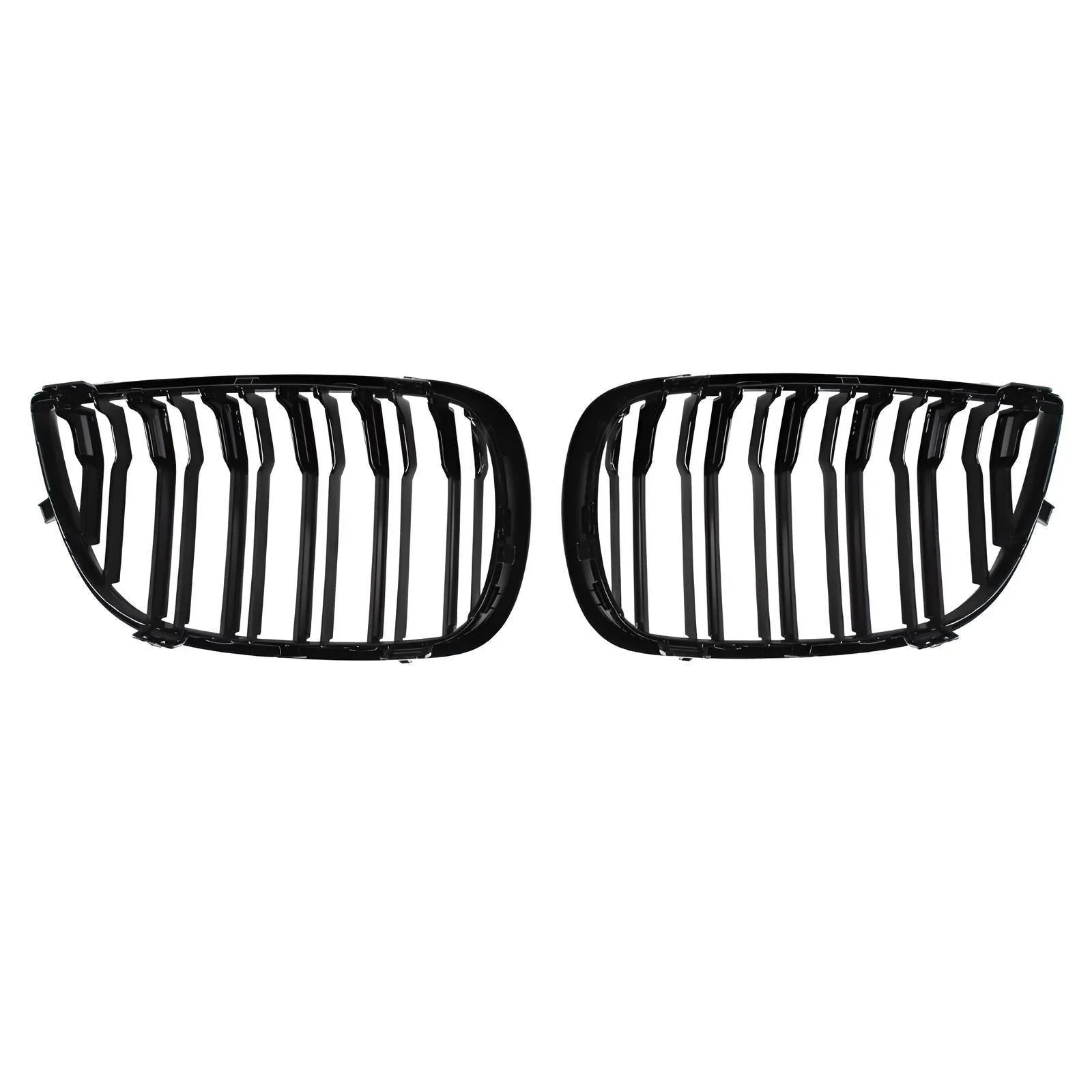 BMW F36 4 Series Gran Coupe Gloss Black Front Kidney Grilles – Front