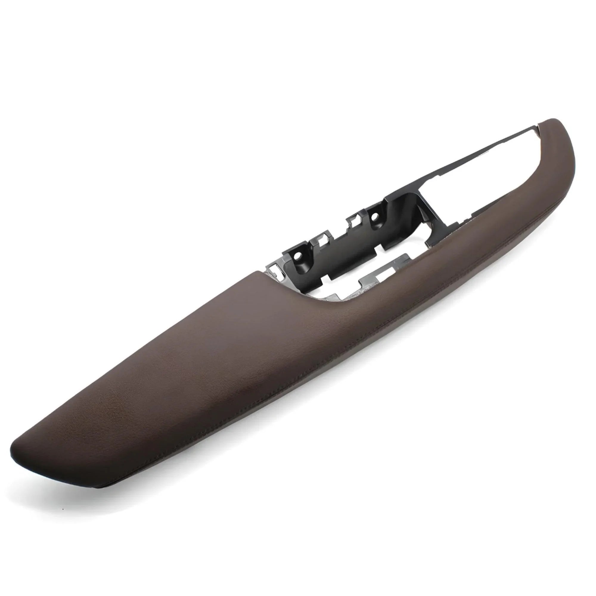 Mocha – Brown Leather Finish – Compatible with BMW 5 Series G30 – Front Door Armrest