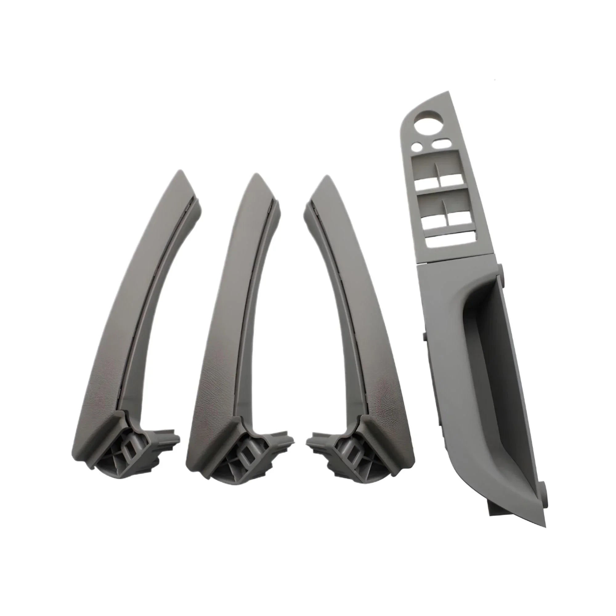 Car Interior Door Handle Set – Gray – Compatible with BMW E90 E91 – Interior