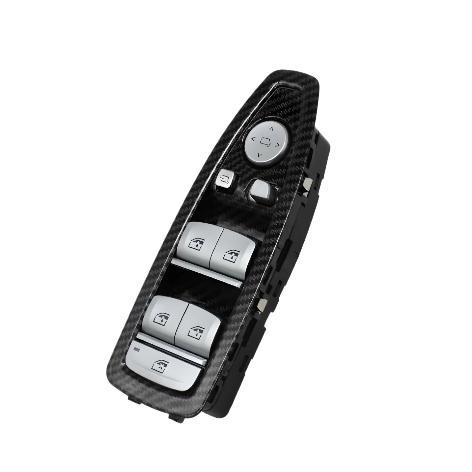 BMW F30 F31 F34 Power Window Switch Panel – Carbon Fiber Finish – Compatible with BMW F30 Series – Front Driver Side
