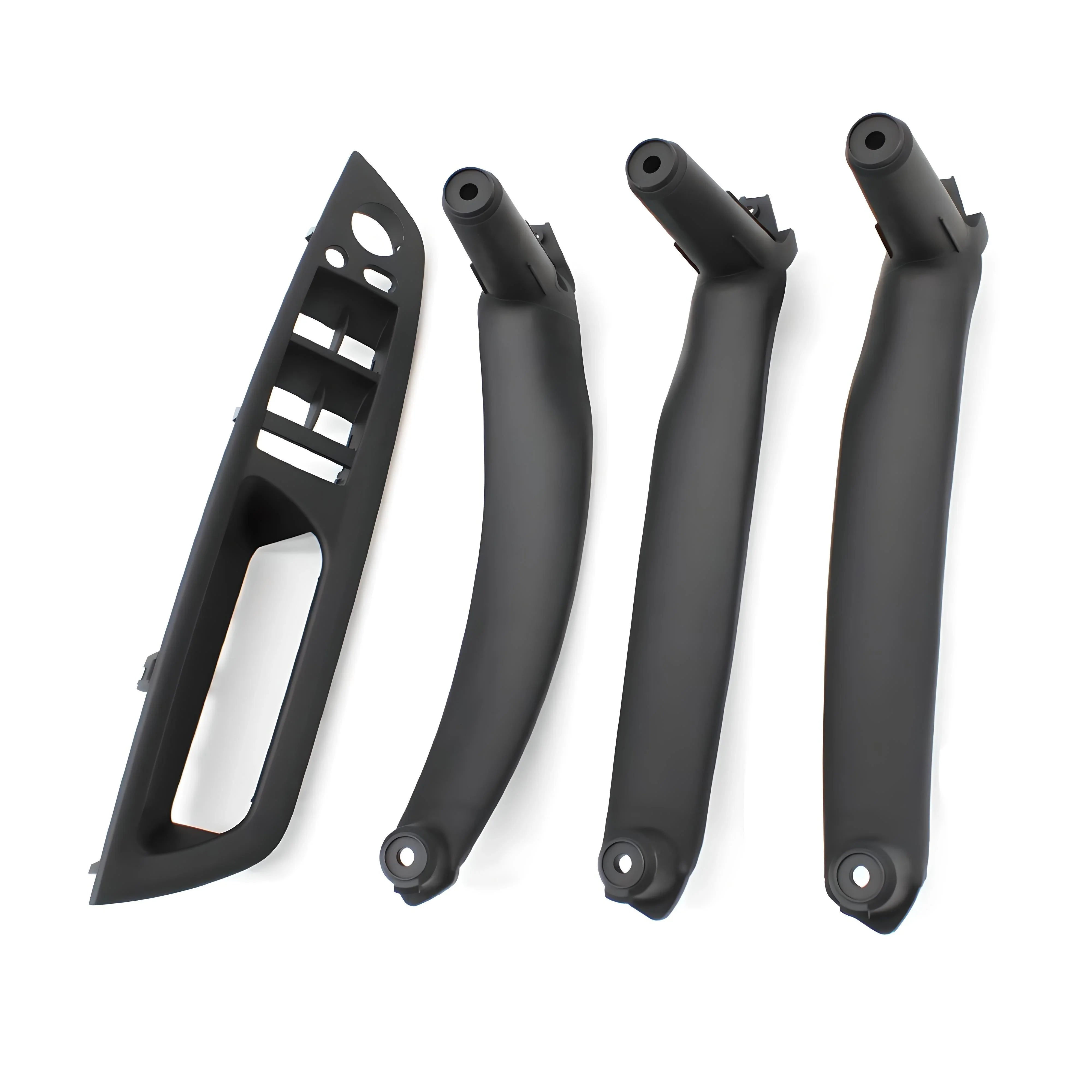 Interior Door Handle Set – Matte Black – Compatible with BMW E46 3 Series – Front Door Interior