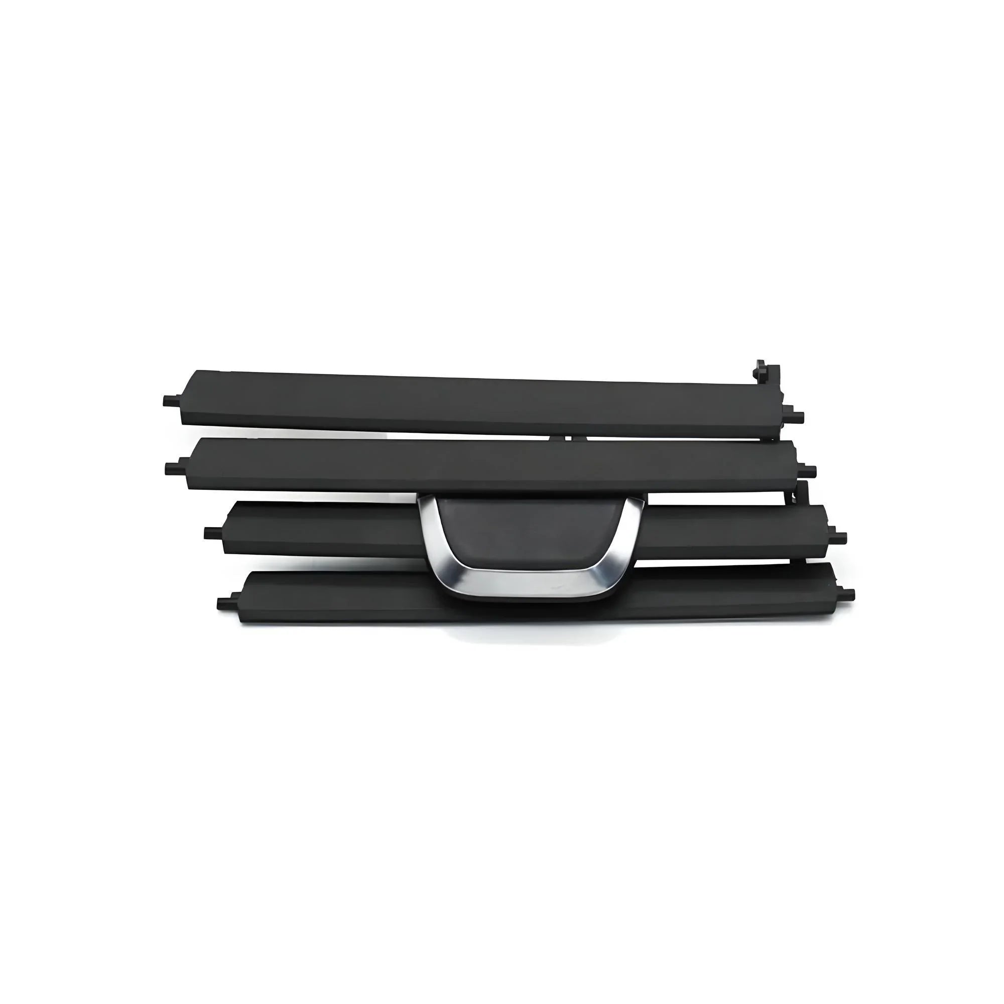 Grille Lower Front Bumper Trim – Black Chrome – Compatible with 2019-2020 Audi A6 C8 – Front