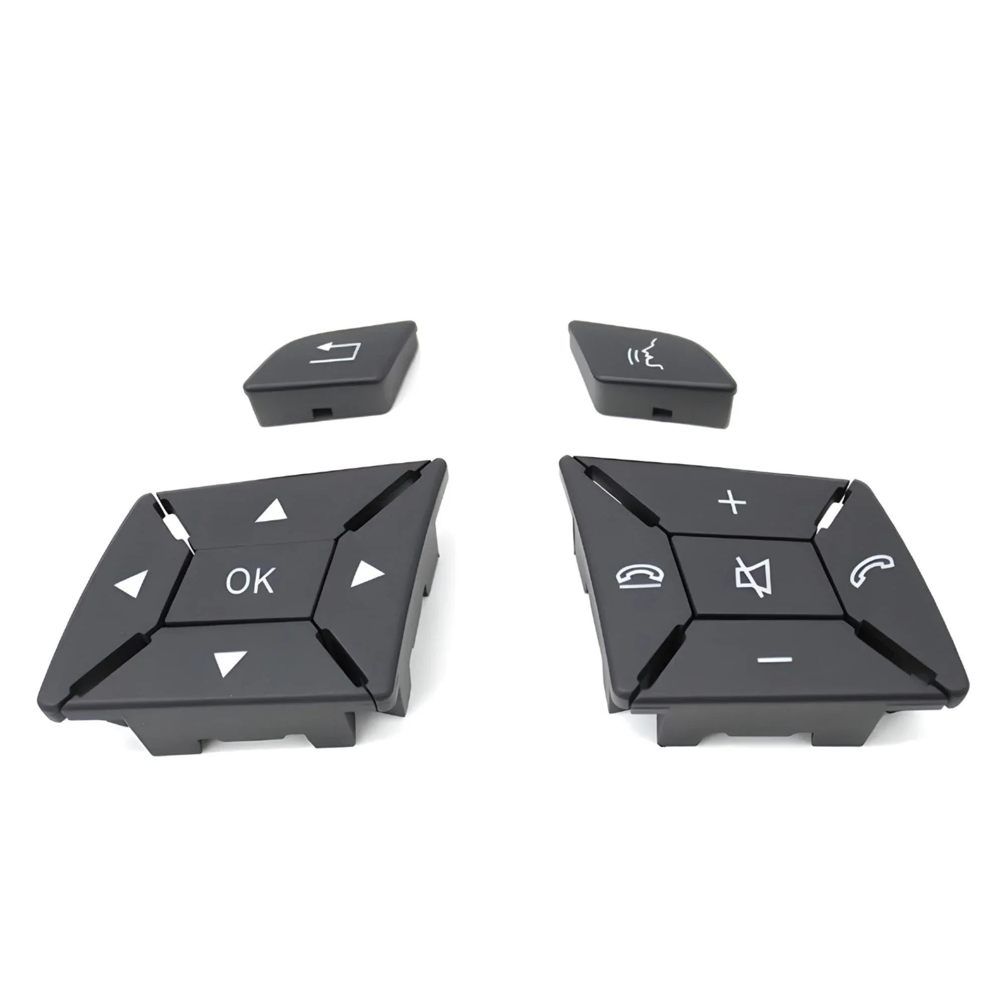 Mercedes Steering Wheel Buttons | A B C E GLK CLS SLK SLC GLA Class (2011 - 2016) - Aftermarket - CIREVON