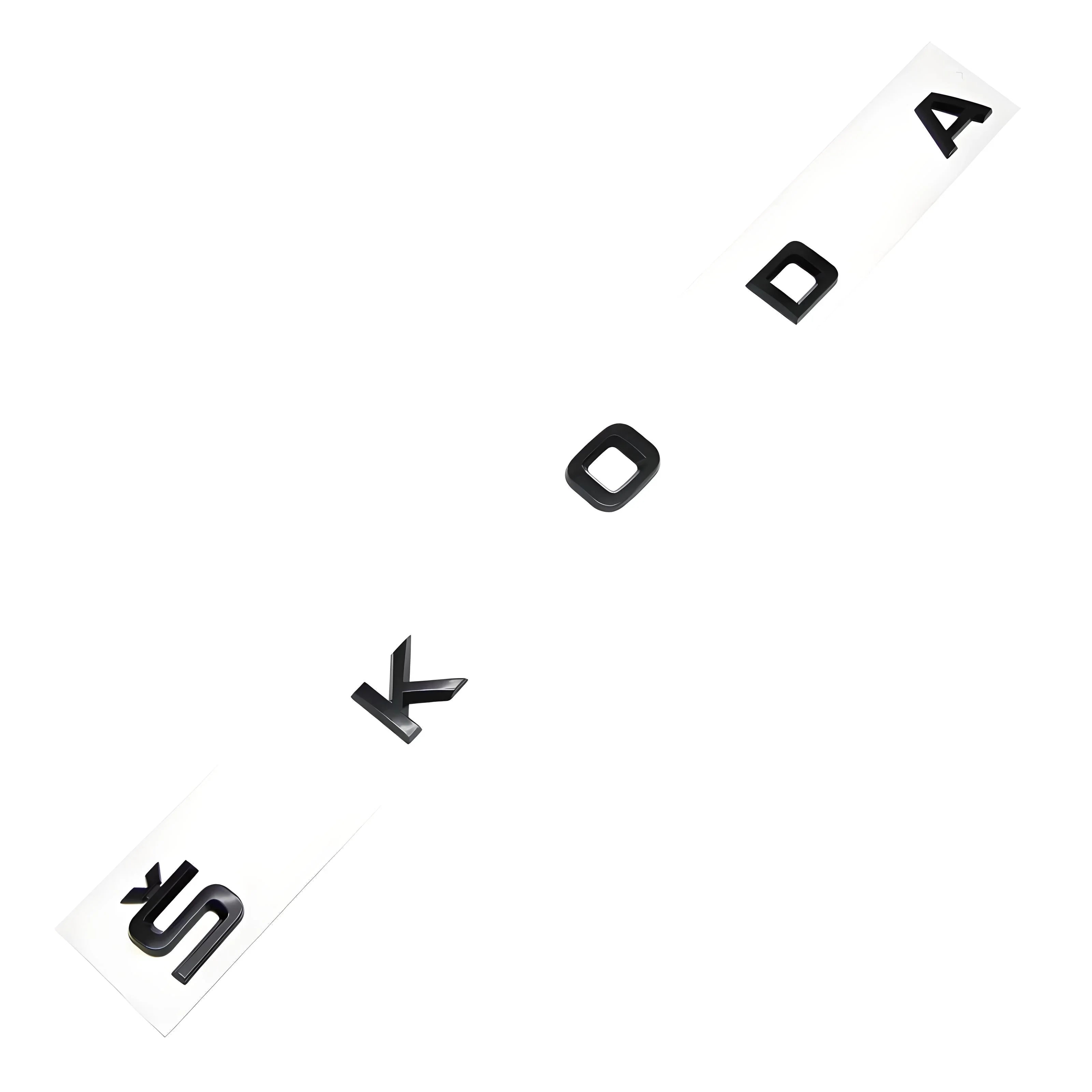 Skoda Kofferraum Buchstaben