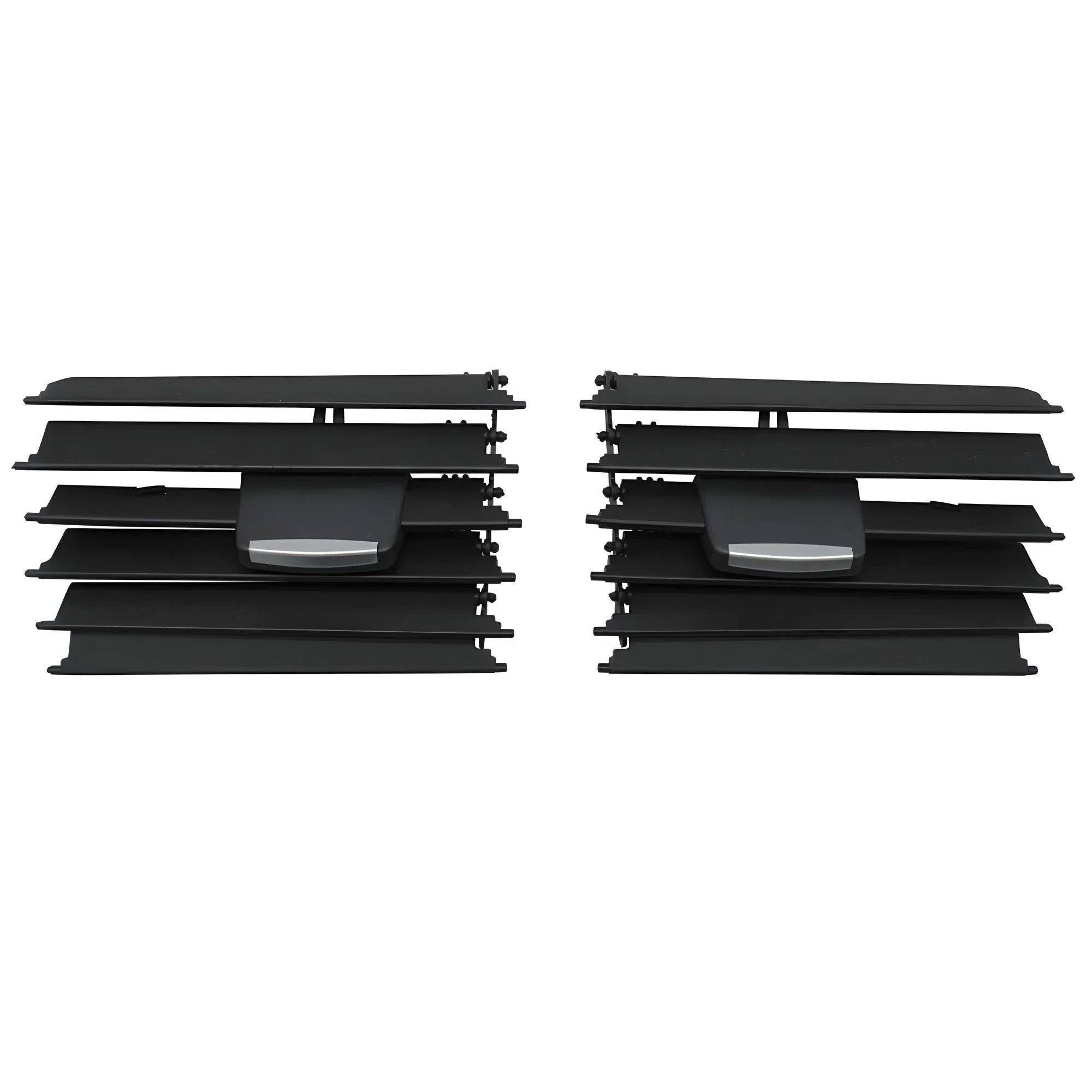 Car Grille Vent Insert – Matte Black – Compatible with BMW 3 Series E46 – Front