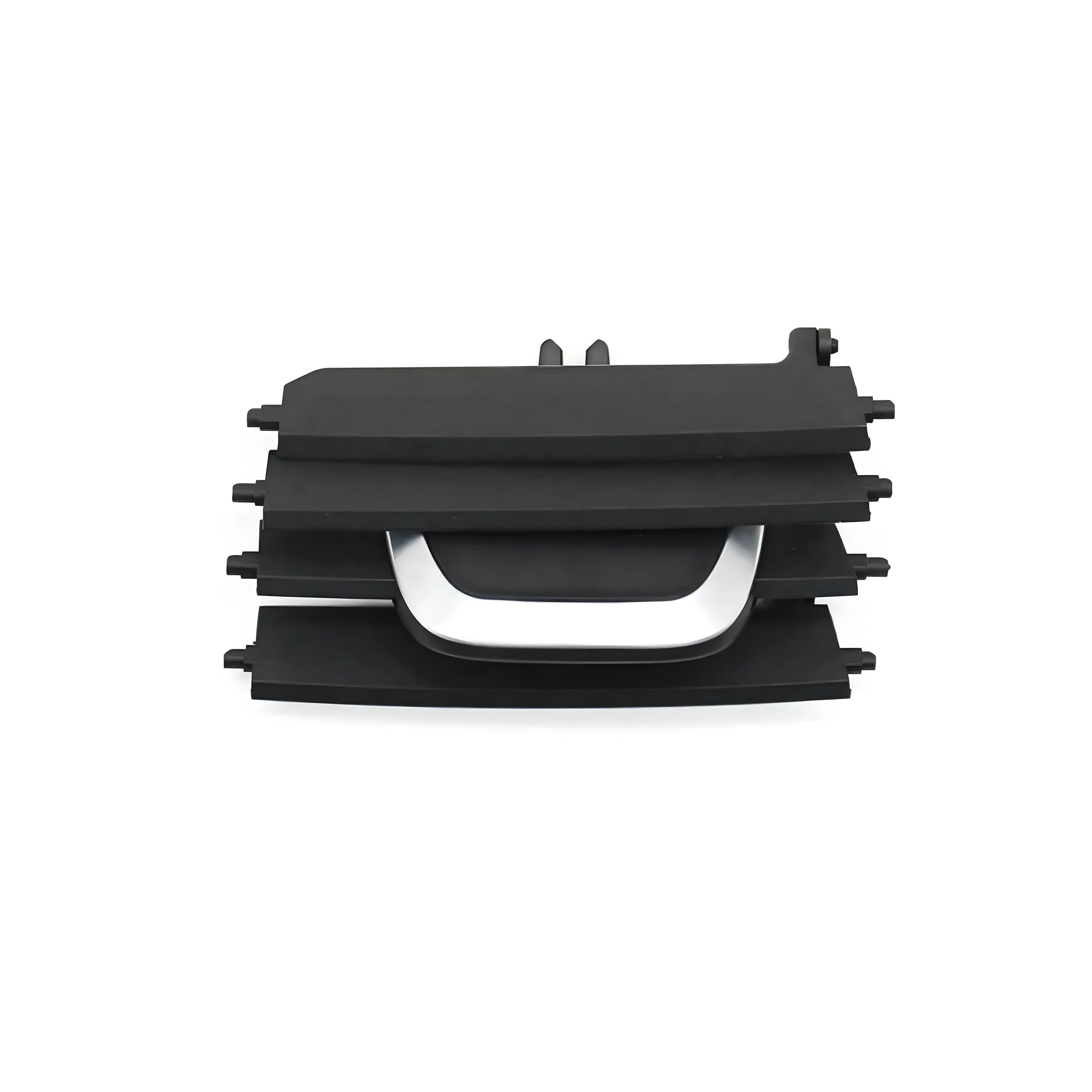 BMW 3 Series F30 M Sport Front Bumper Grille – Matt Black with Silver Trim – Compatible with BMW F30 Sedan – Front