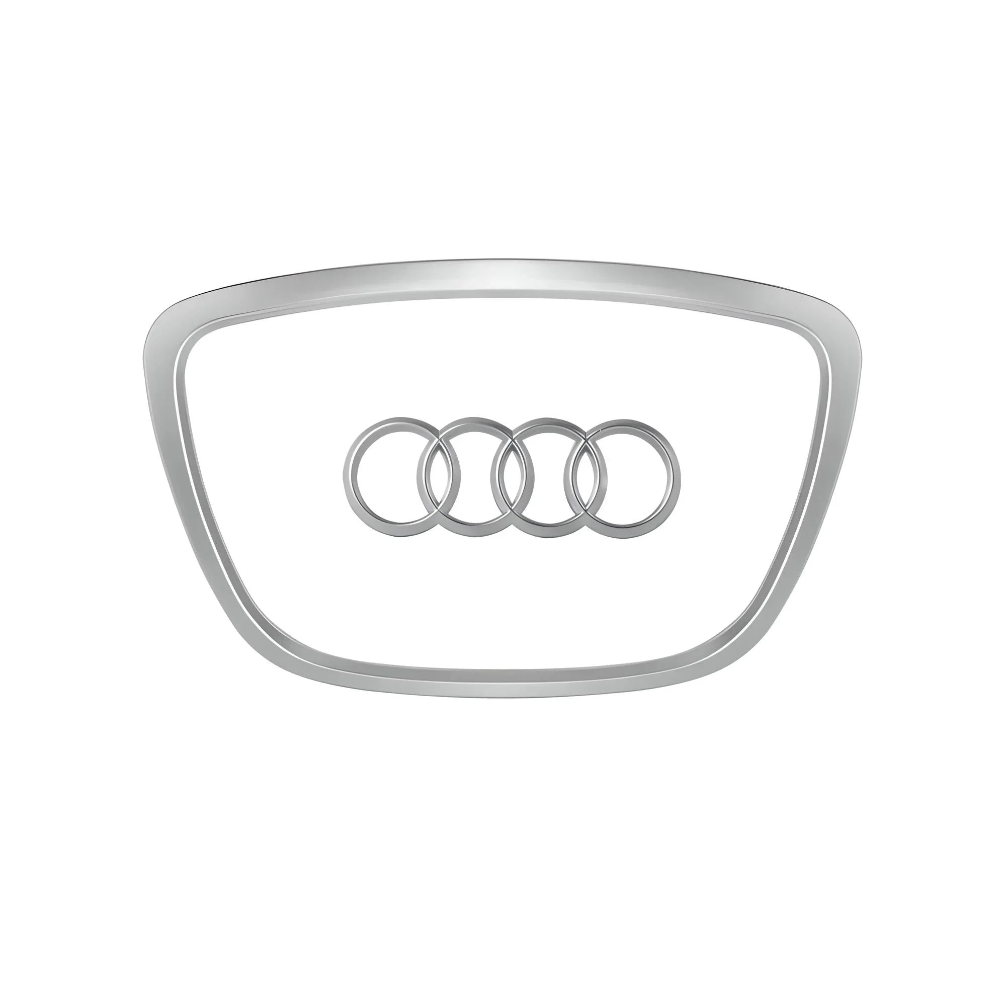 Audi Steering Wheel Emblem | A3 A7 A4L A6L A8L Q3 Q5 Q7 (2003 - 2018)