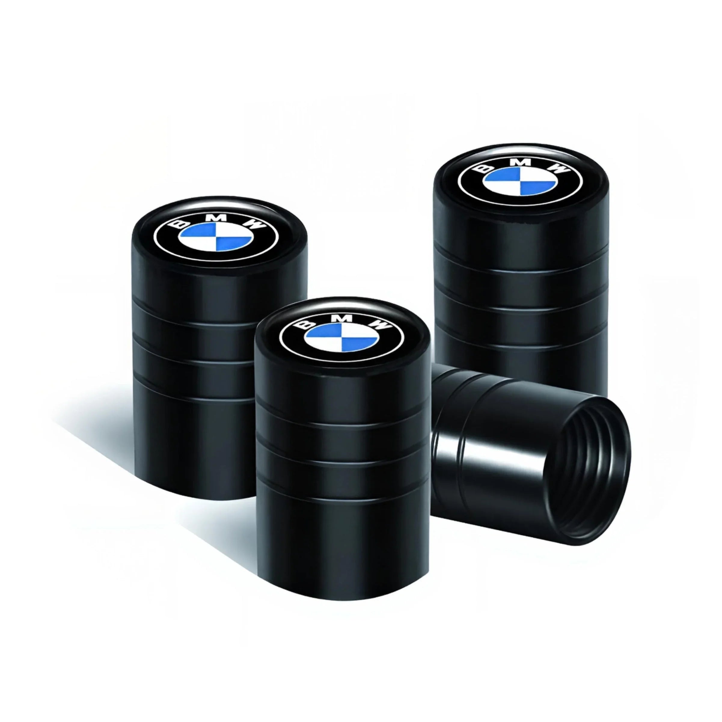 BMW Tire Valve Caps – Black – Compatible with BMW Models – Exterior