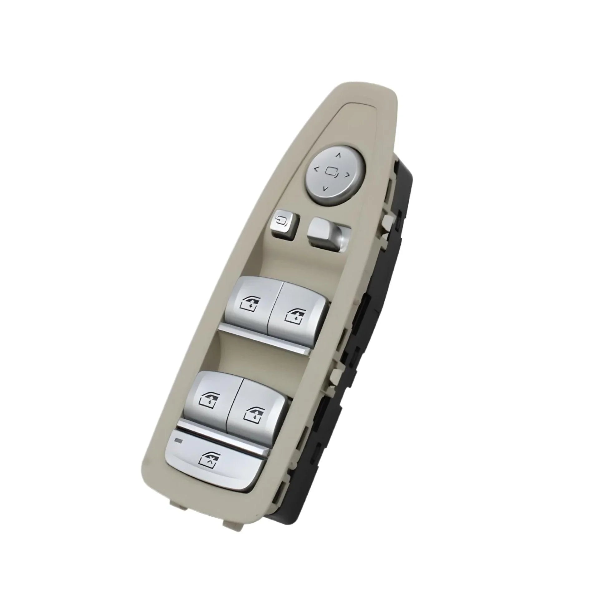 Power Window Switch Panel – Beige Silver – Compatible with BMW E90 E92 – Front